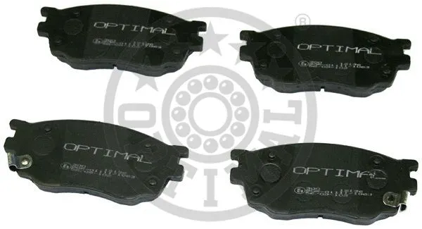 Brake Pad Set, disc brake (12136)