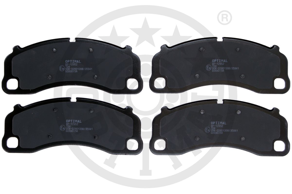 Brake Pad Set, disc brake (BP-12952)
