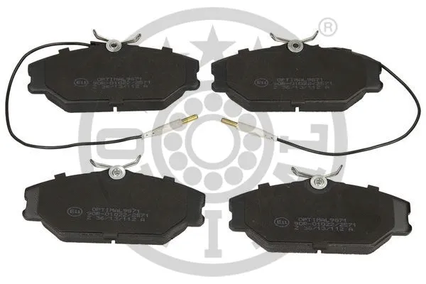 Brake Pad Set, disc brake (BP-09871)