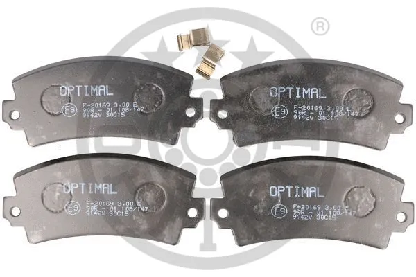 Brake Pad Set, disc brake (BP-91421)