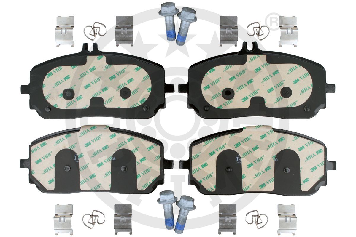 Brake Pad Set, disc brake (BP-12897)
