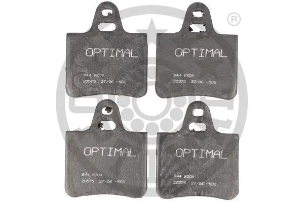 Brake Pad Set, disc brake (BP-09204)