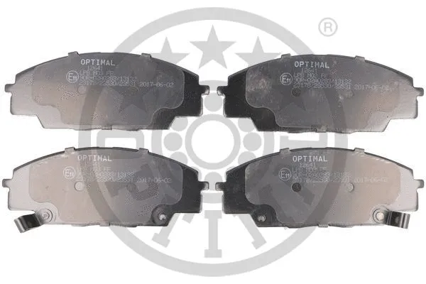 Brake Pad Set, disc brake (12641)
