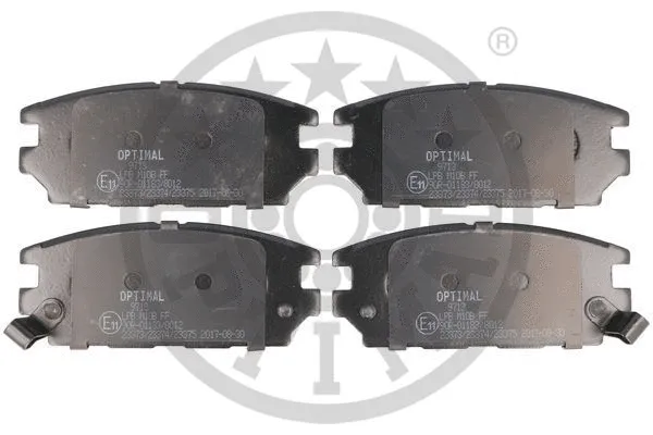 Brake Pad Set, disc brake (BP-09713)