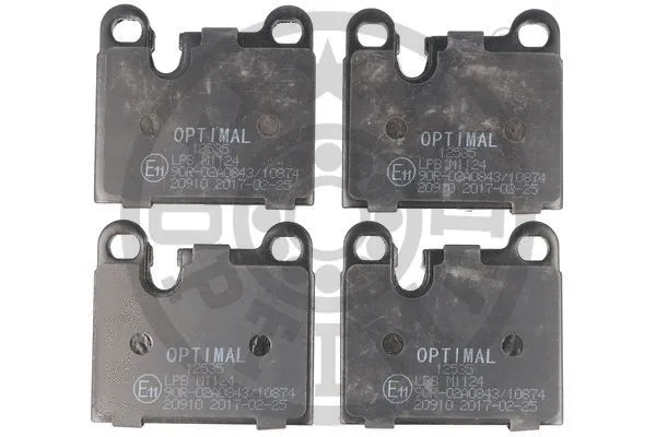 Brake Pad Set, disc brake (BP-12535)