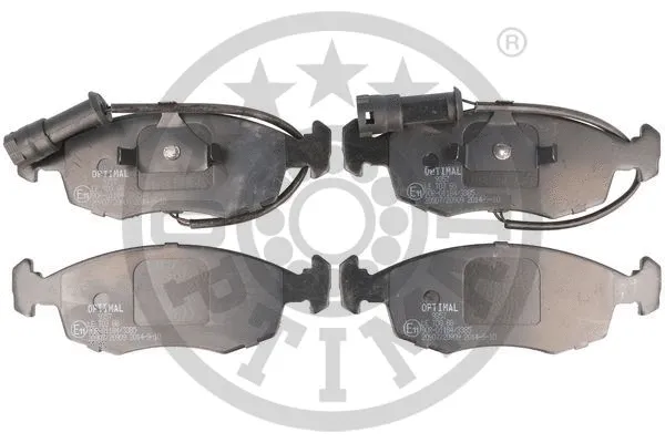 Brake Pad Set, disc brake (BP-09357)