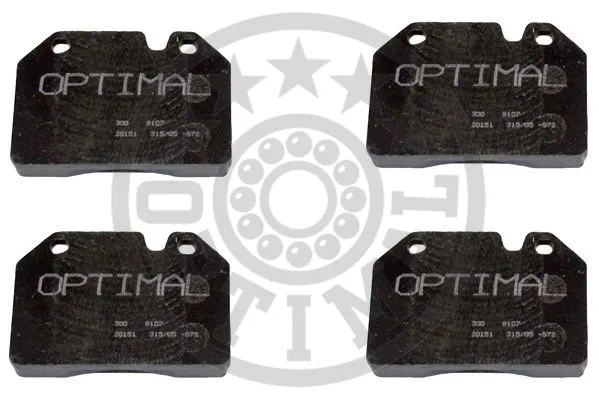 Brake Pad Set, disc brake (9107)