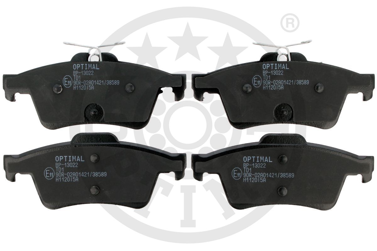 Brake Pad Set, disc brake (BP-13022)