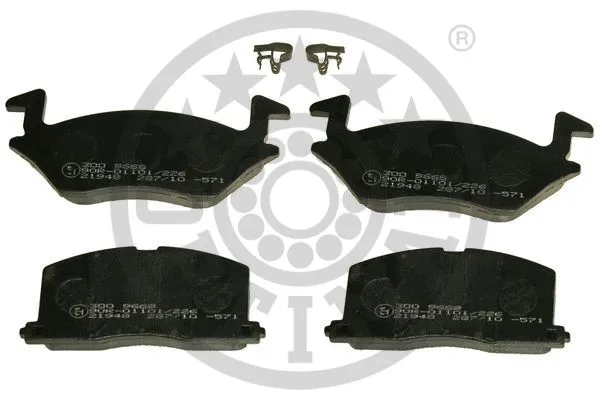 Brake Pad Set, disc brake (BP-09668)
