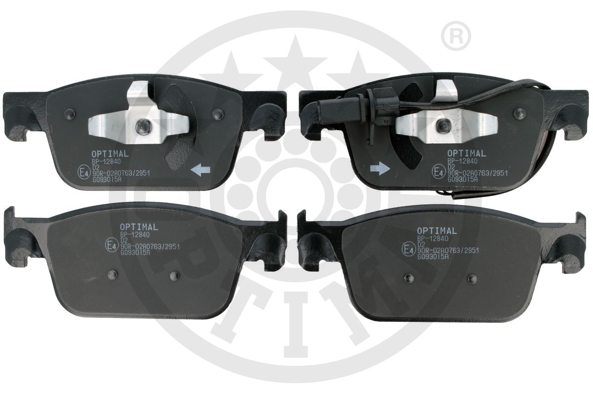 Brake Pad Set, disc brake (BP-12840)