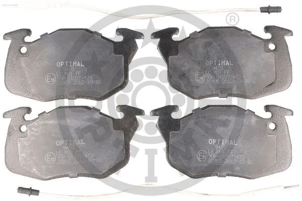 Brake Pad Set, disc brake (9514)