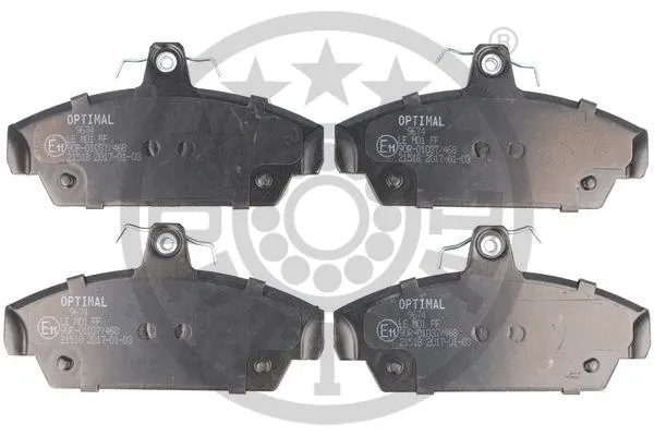 Brake Pad Set, disc brake (BP-09674)