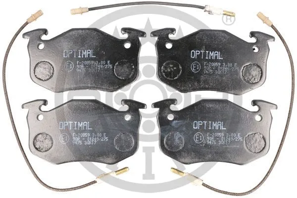 Brake Pad Set, disc brake (BP-09352)