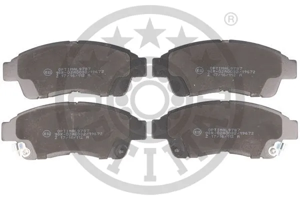 Brake Pad Set, disc brake (BP-09787)