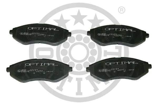 Brake Pad Set, disc brake (BP-12154)
