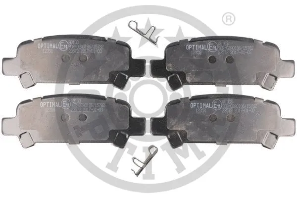 Brake Pad Set, disc brake (BP-12358)