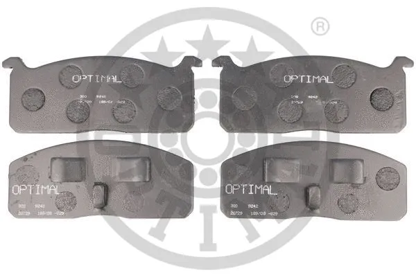 Brake Pad Set, disc brake (9242)