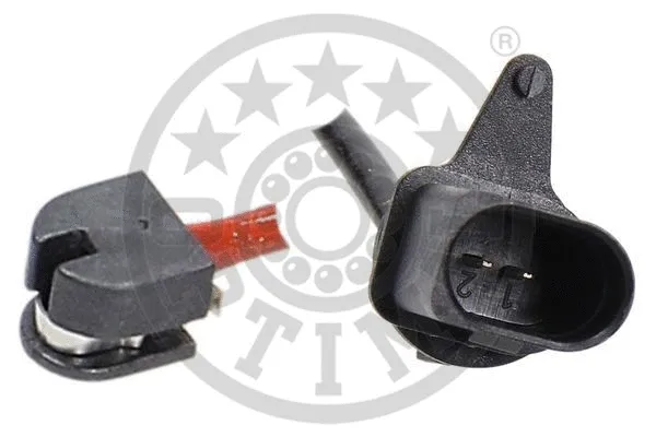 Warning Contact, brake pad wear