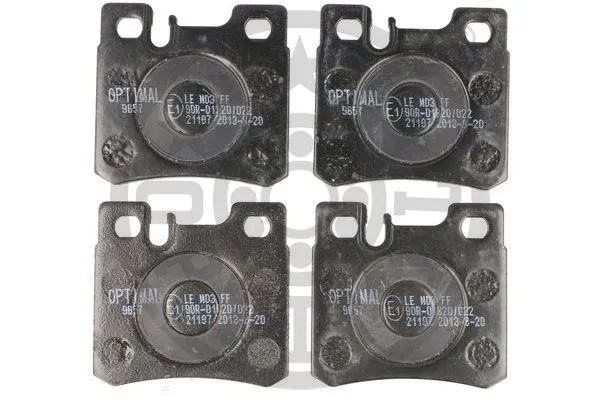 Brake Pad Set, disc brake (BP-09657)