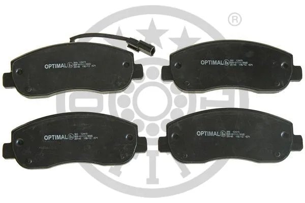 Brake Pad Set, disc brake (BP-12419)