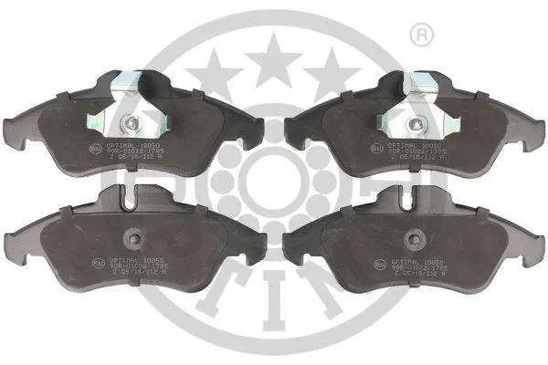 Brake Pad Set, disc brake (10050)