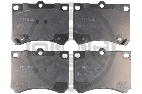 Brake Pad Set, disc brake (9669)