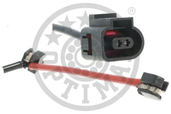 Warning Contact, brake pad wear