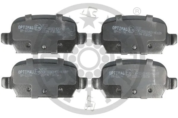 Brake Pad Set, disc brake (BP-12094)