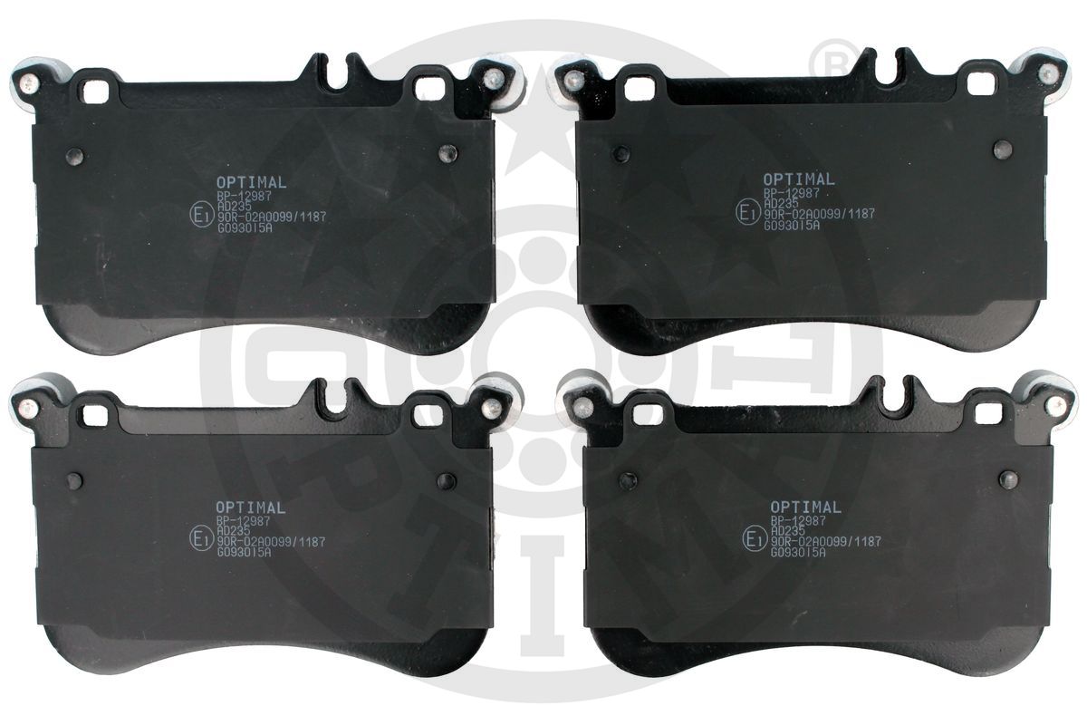 Brake Pad Set, disc brake (BP-12987)