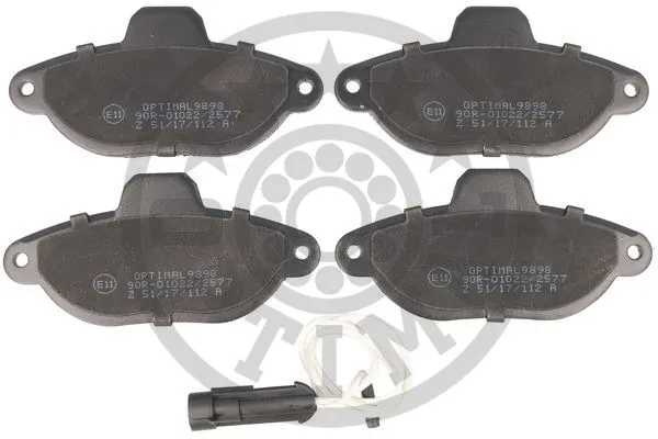 Brake Pad Set, disc brake (BP-09898)