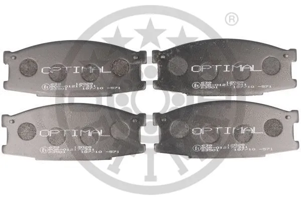 Brake Pad Set, disc brake (12028)