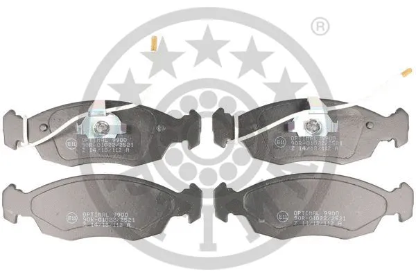 Brake Pad Set, disc brake (BP-09900)