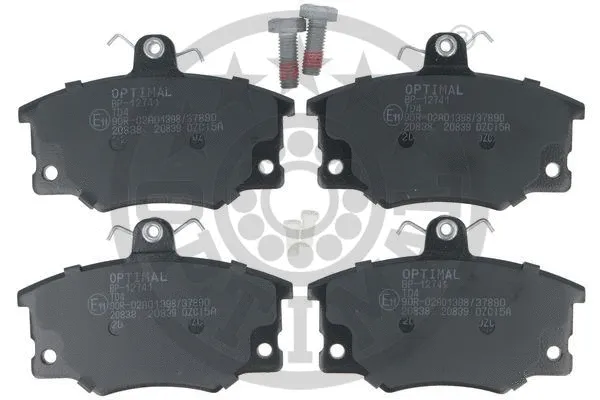 Brake Pad Set, disc brake (12741)