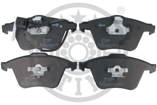 Brake Pad Set, disc brake (BP-12271)