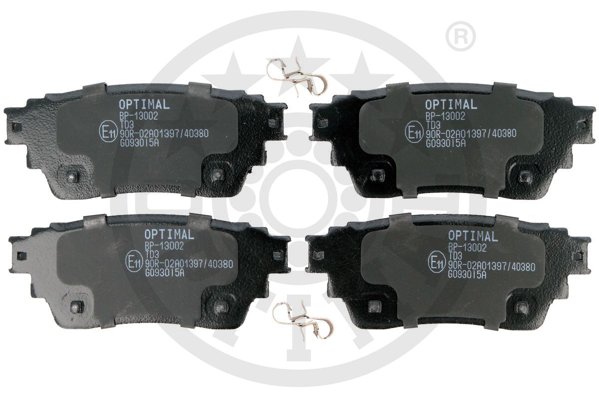 Brake Pad Set, disc brake (BP-13002)