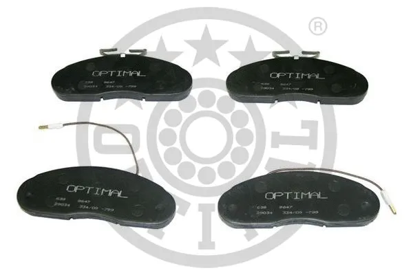 Brake Pad Set, disc brake (BP-09647)