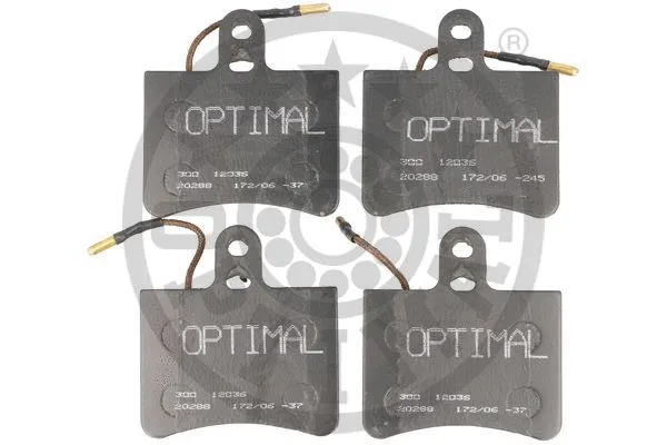 Brake Pad Set, disc brake (12036)