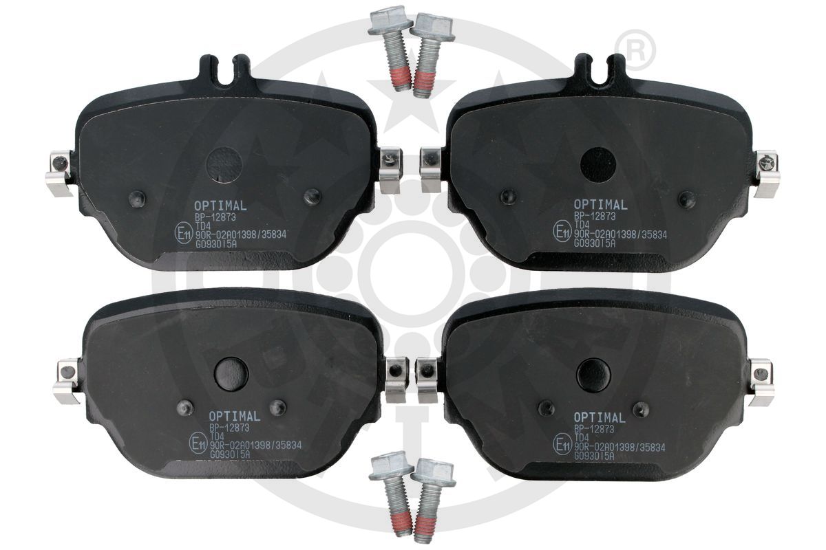 Brake Pad Set, disc brake (BP-12873)