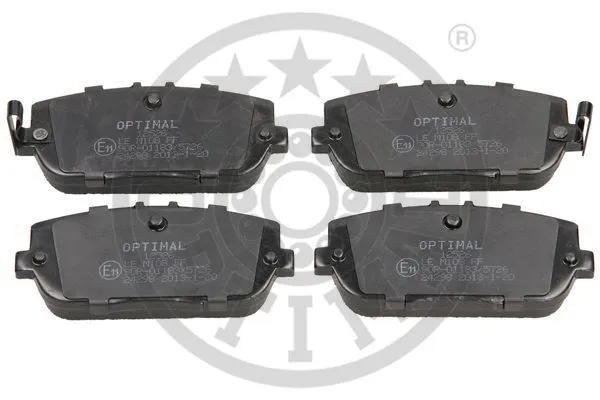 Brake Pad Set, disc brake (12526)