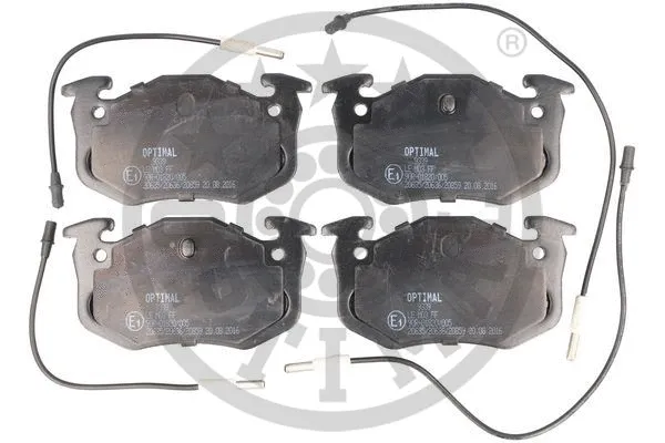 Brake Pad Set, disc brake (BP-09339)