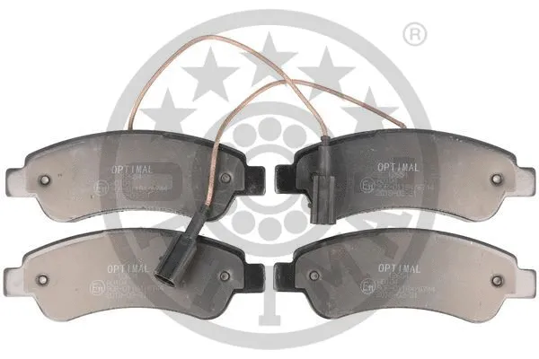 Brake Pad Set, disc brake (BP-12654)