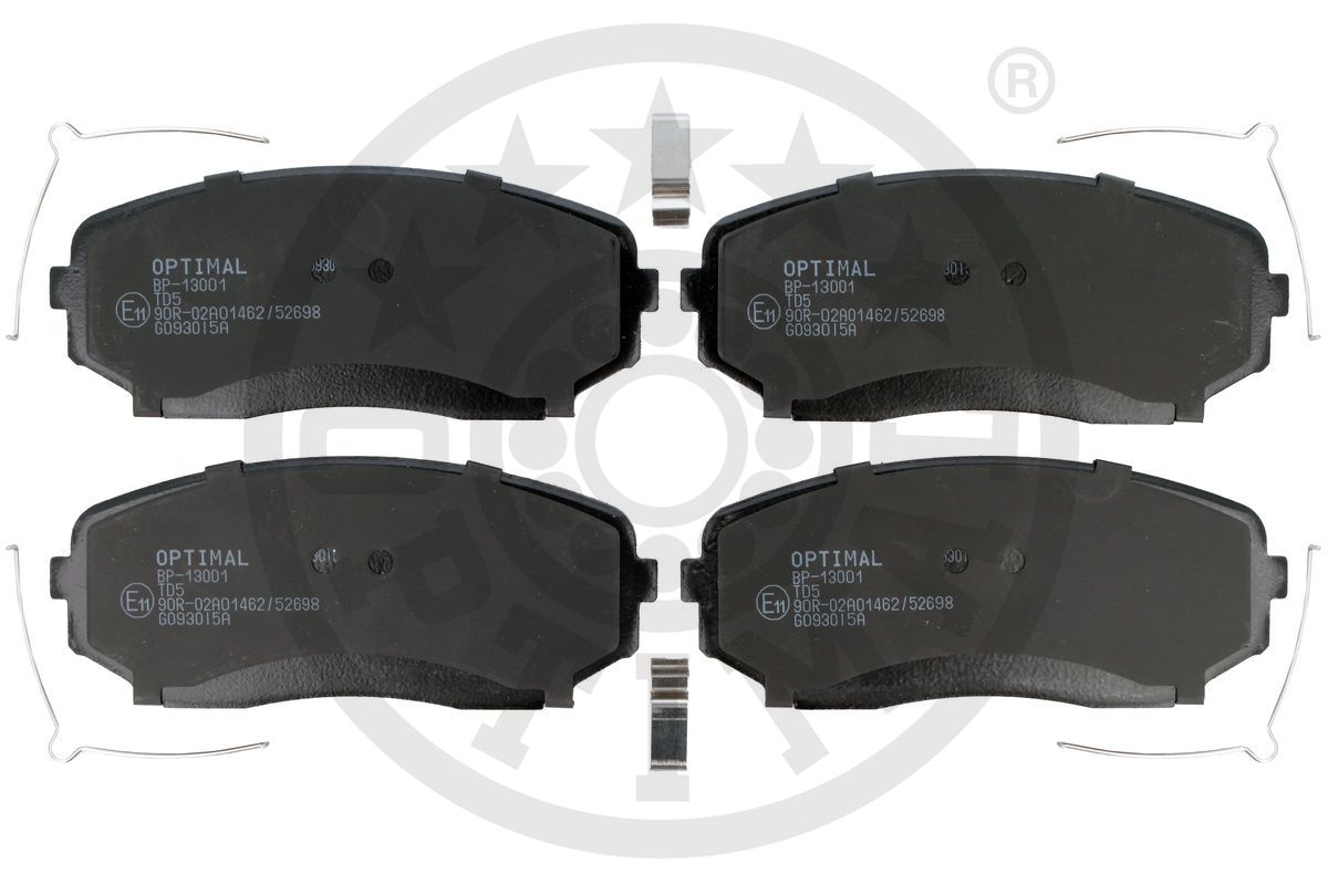 Brake Pad Set, disc brake (BP-13001)