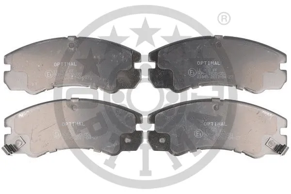 Brake Pad Set, disc brake (9827)