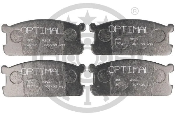 Brake Pad Set, disc brake (9209)
