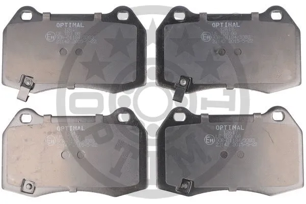 Brake Pad Set, disc brake (BP-12519)