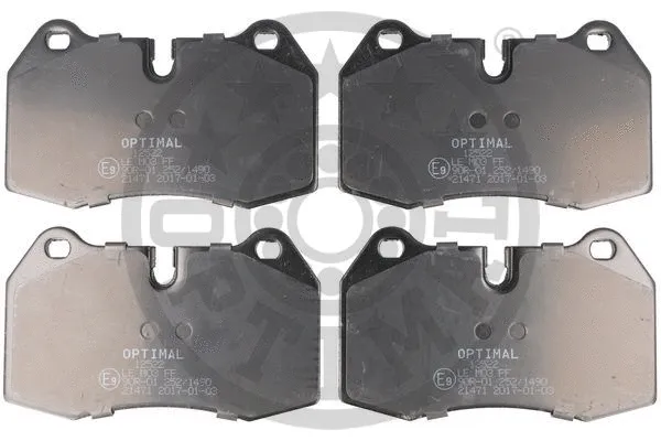 Brake Pad Set, disc brake (BP-12522)