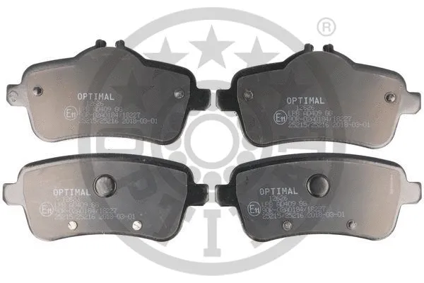 Brake Pad Set, disc brake (BP-12626)