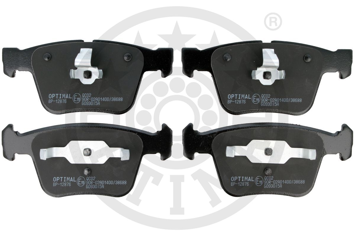 Brake Pad Set, disc brake (BP-12876)