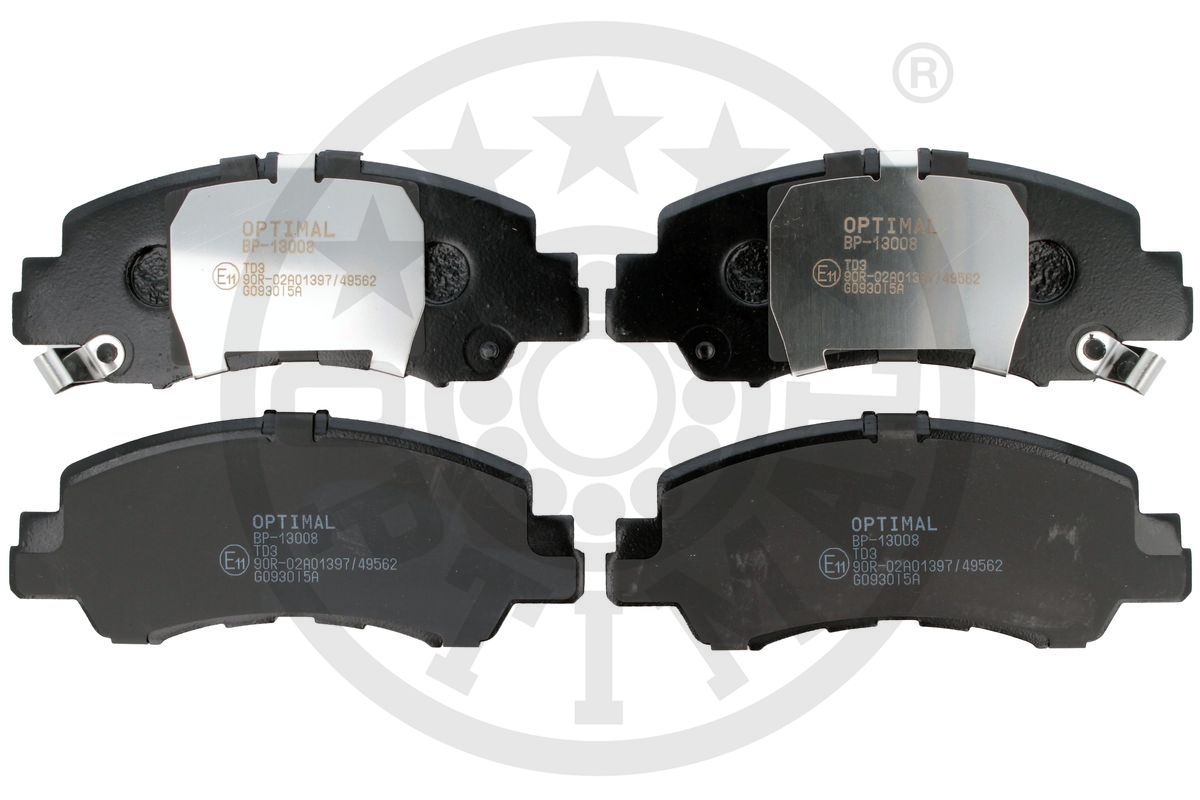 Brake Pad Set, disc brake (BP-13008)