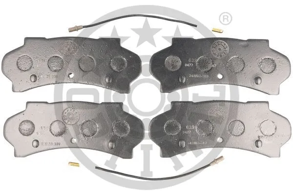 Brake Pad Set, disc brake (9477)